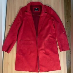 Bershka Red Jacket Size XS